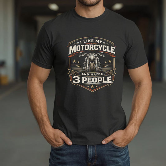 3 People Badge T-Shirt