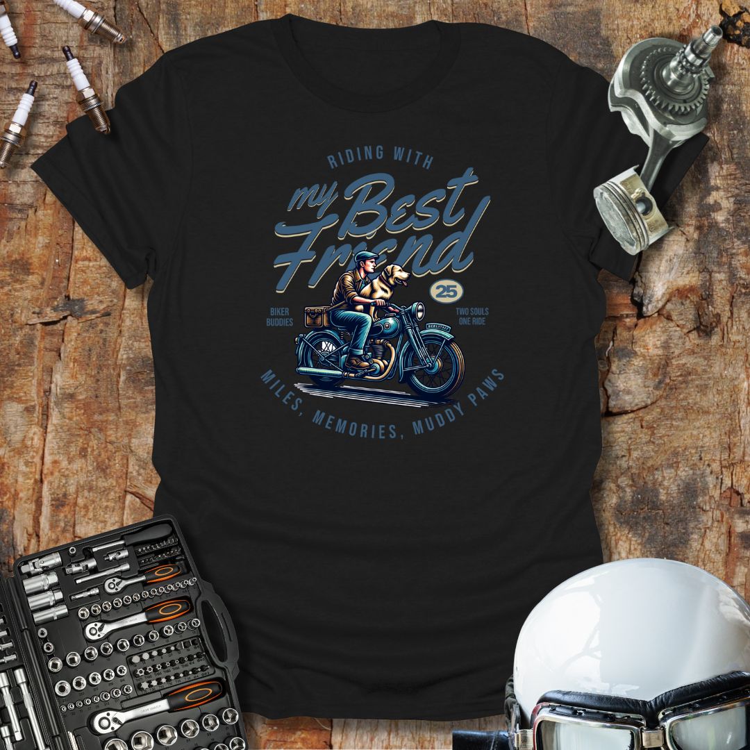 Riding with My Best Friend T-Shirt