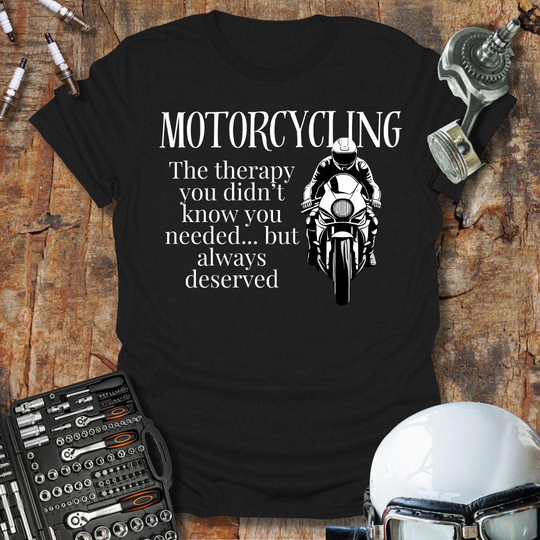 Motorcycling Therapy T-Shirt