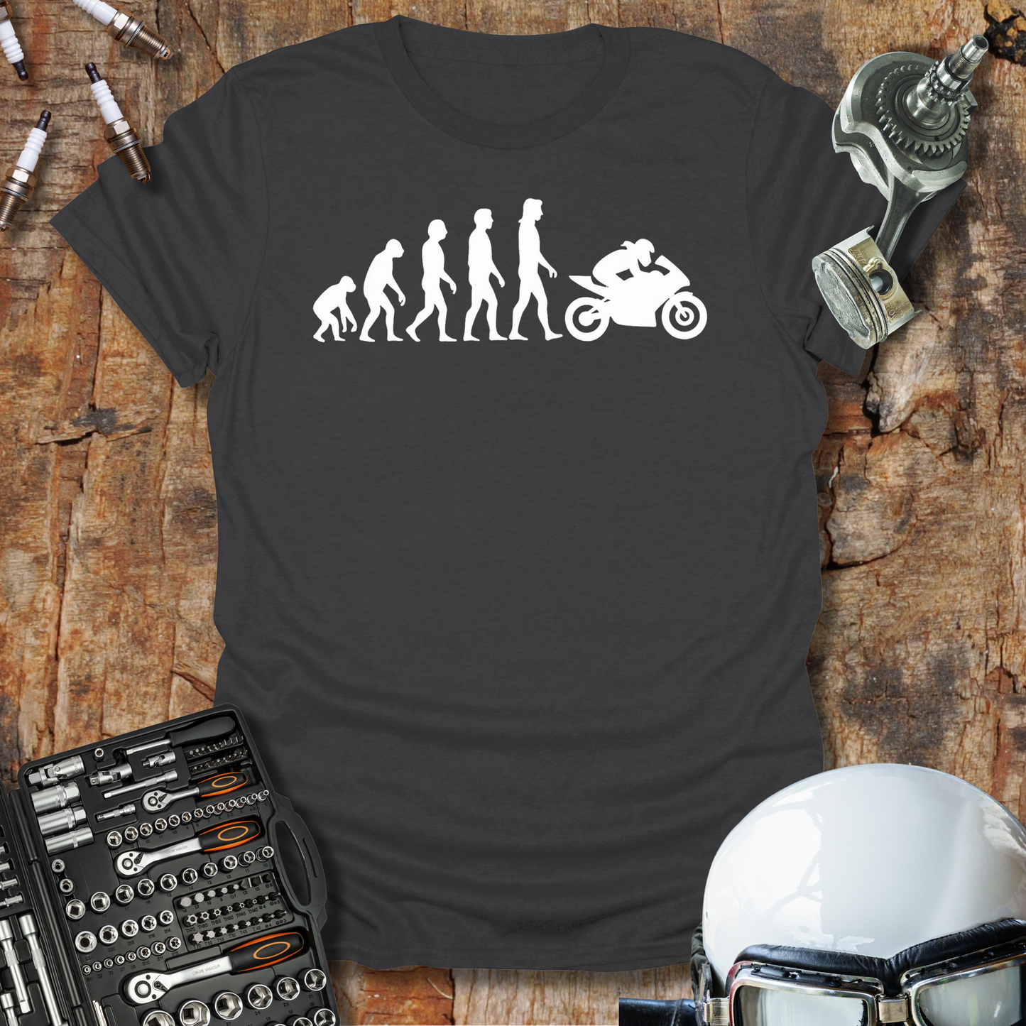 The Evolution of Biker T-Shirt