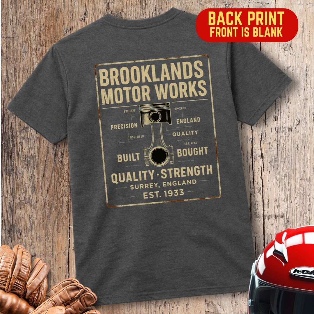 Brooklands Back Print T-Shirt