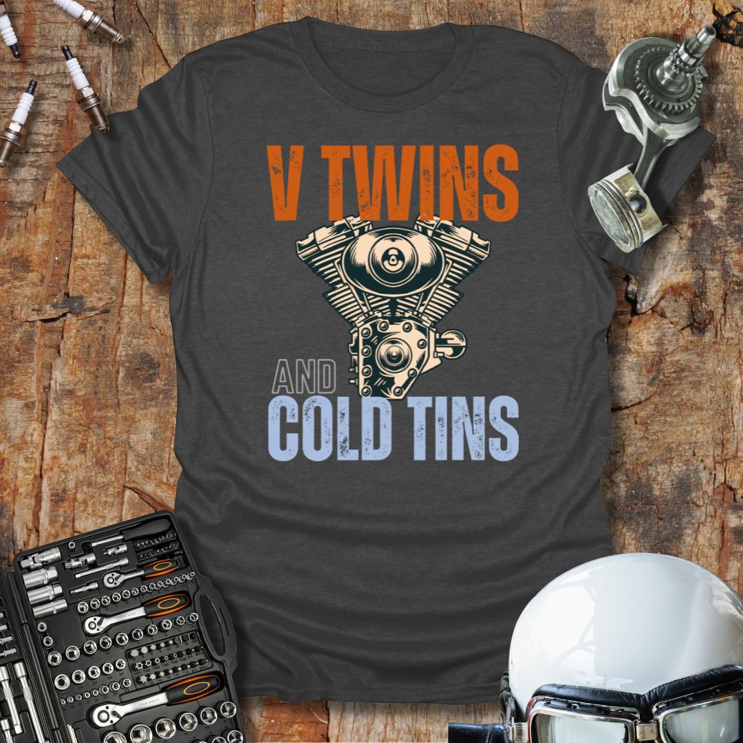V Twins & Cold Tins T-Shirt