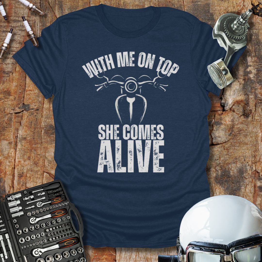 With Me On Top T-Shirt