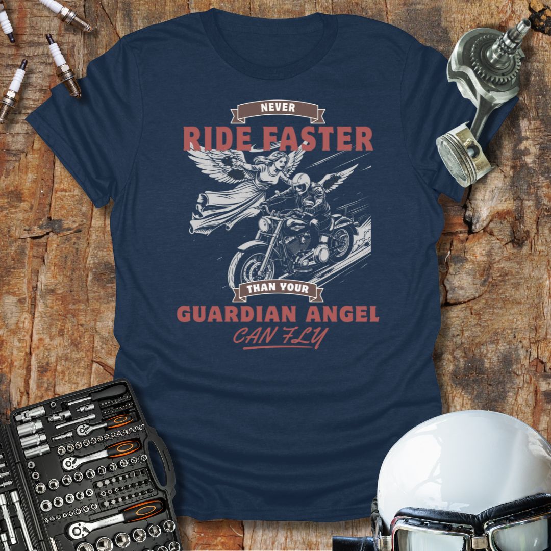 Never Ride Faster T-Shirt