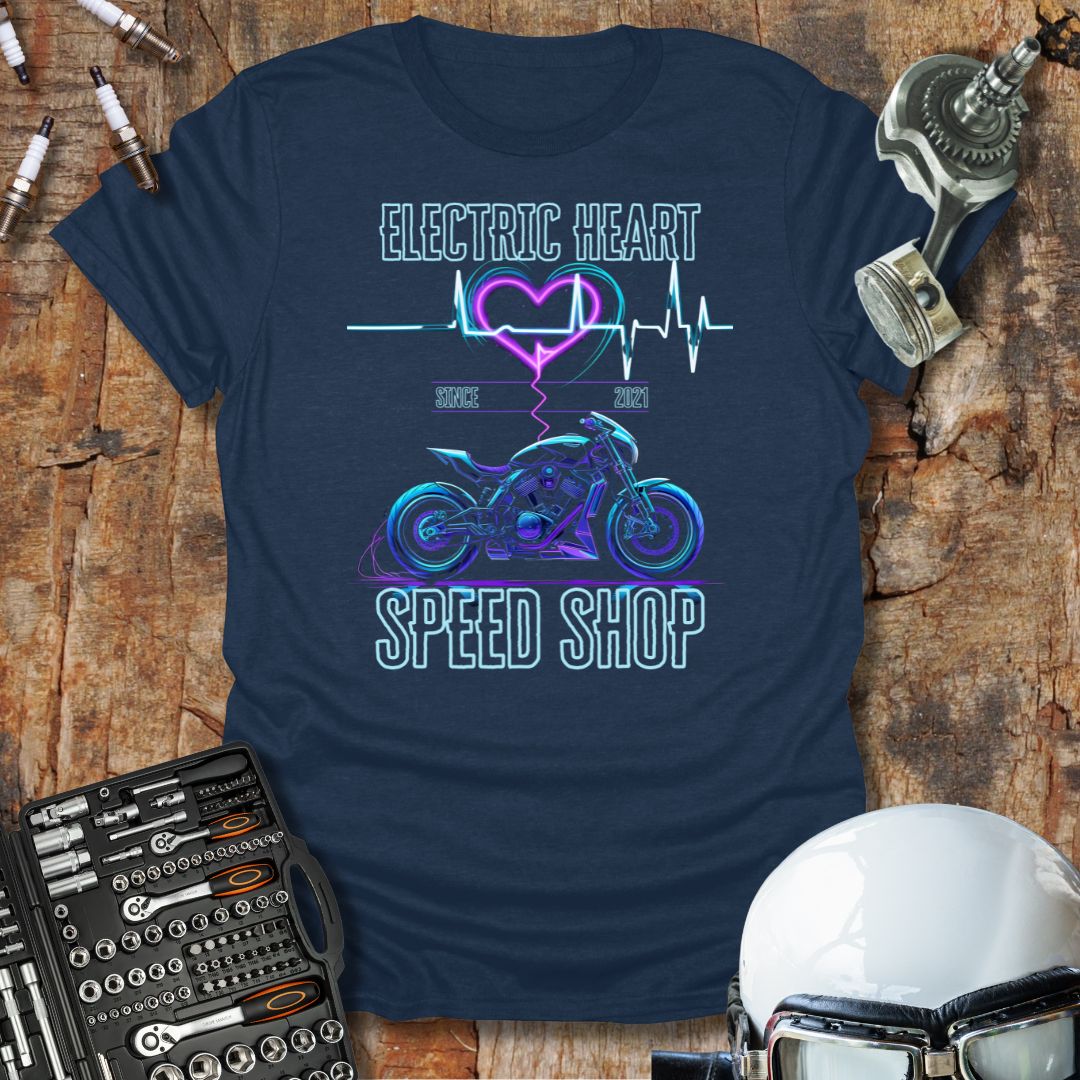 Electric Heart Speed Shop T-Shirt