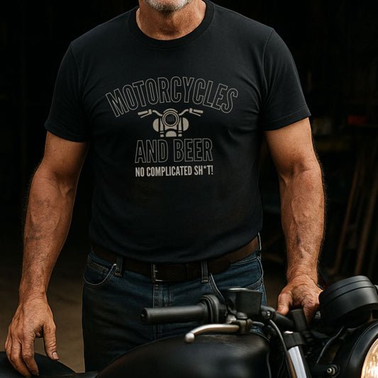 Motorcycles and Beer T-Shirt