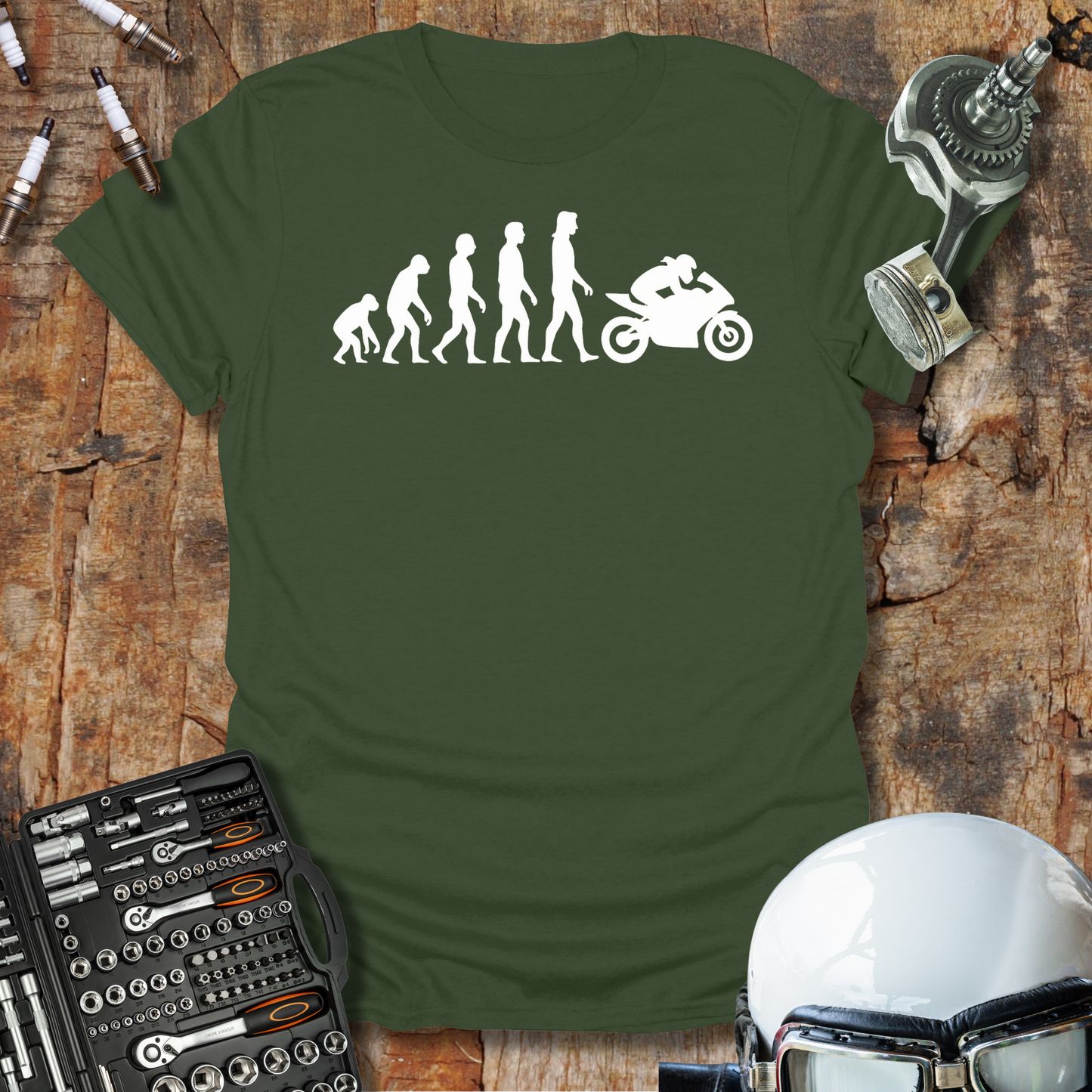 The Evolution of Biker T-Shirt