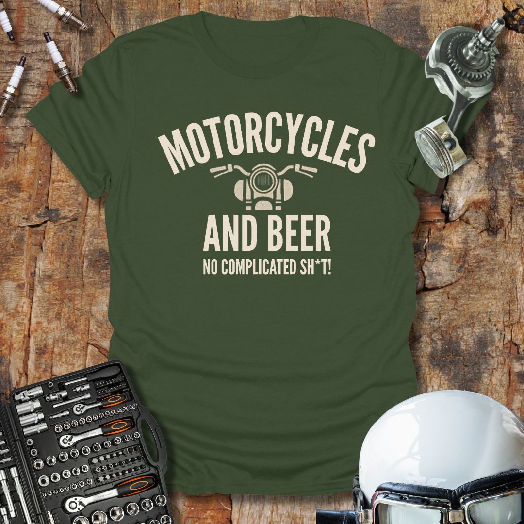 Motorcycles and Beer T-Shirt