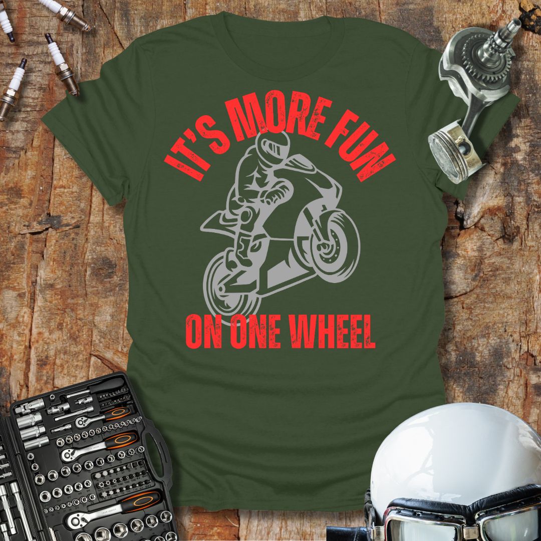 On One Wheel T-Shirt