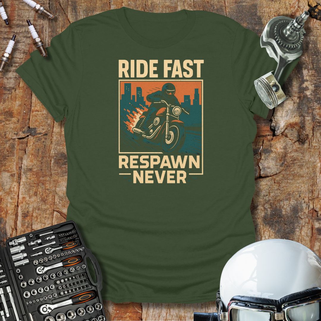 Respawn Never T-Shirt