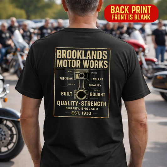 Brooklands Back Print T-Shirt