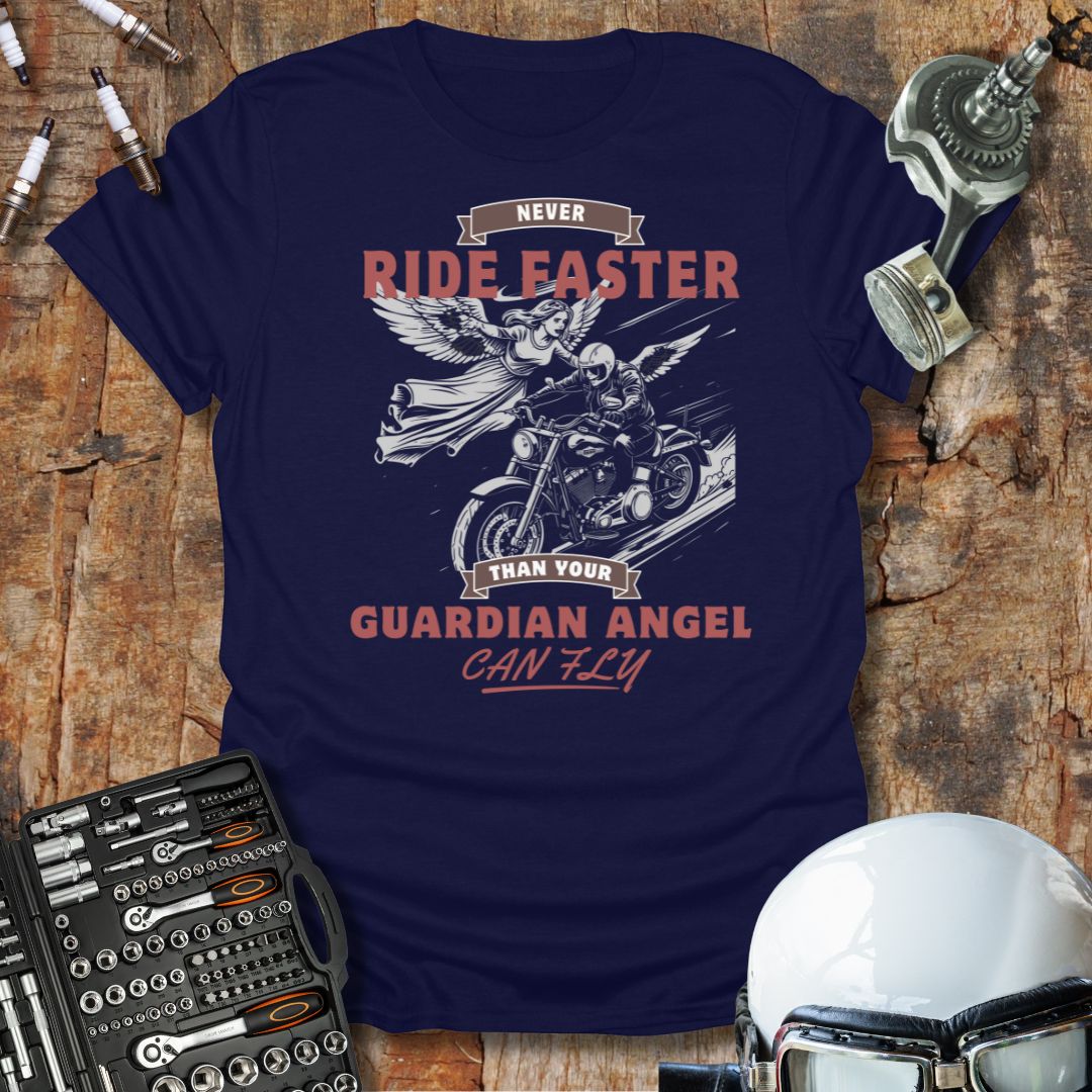 Never Ride Faster T-Shirt