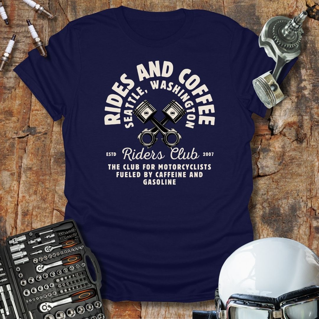 Rides and Coffee T-Shirt