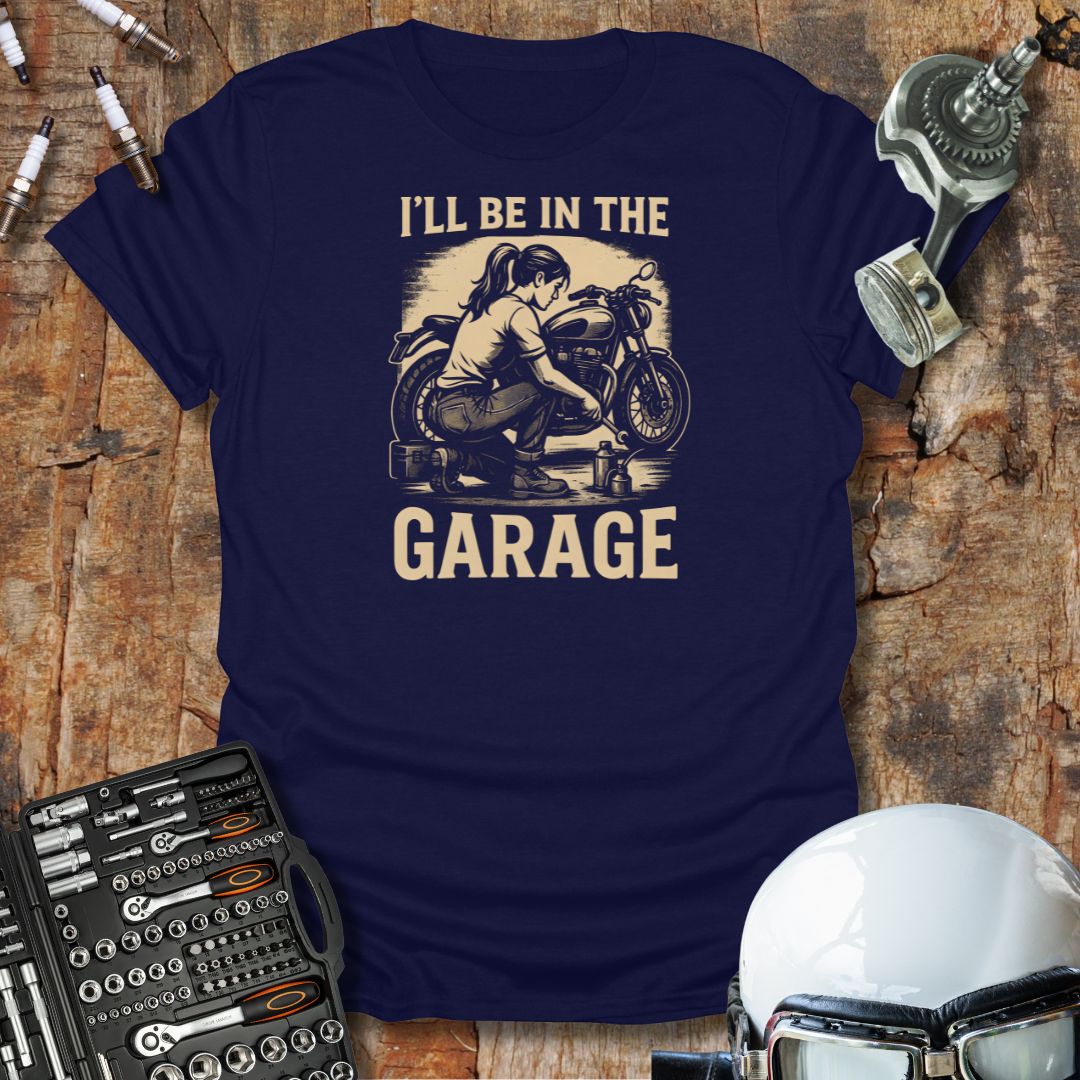 In The Garage (F) T-Shirt