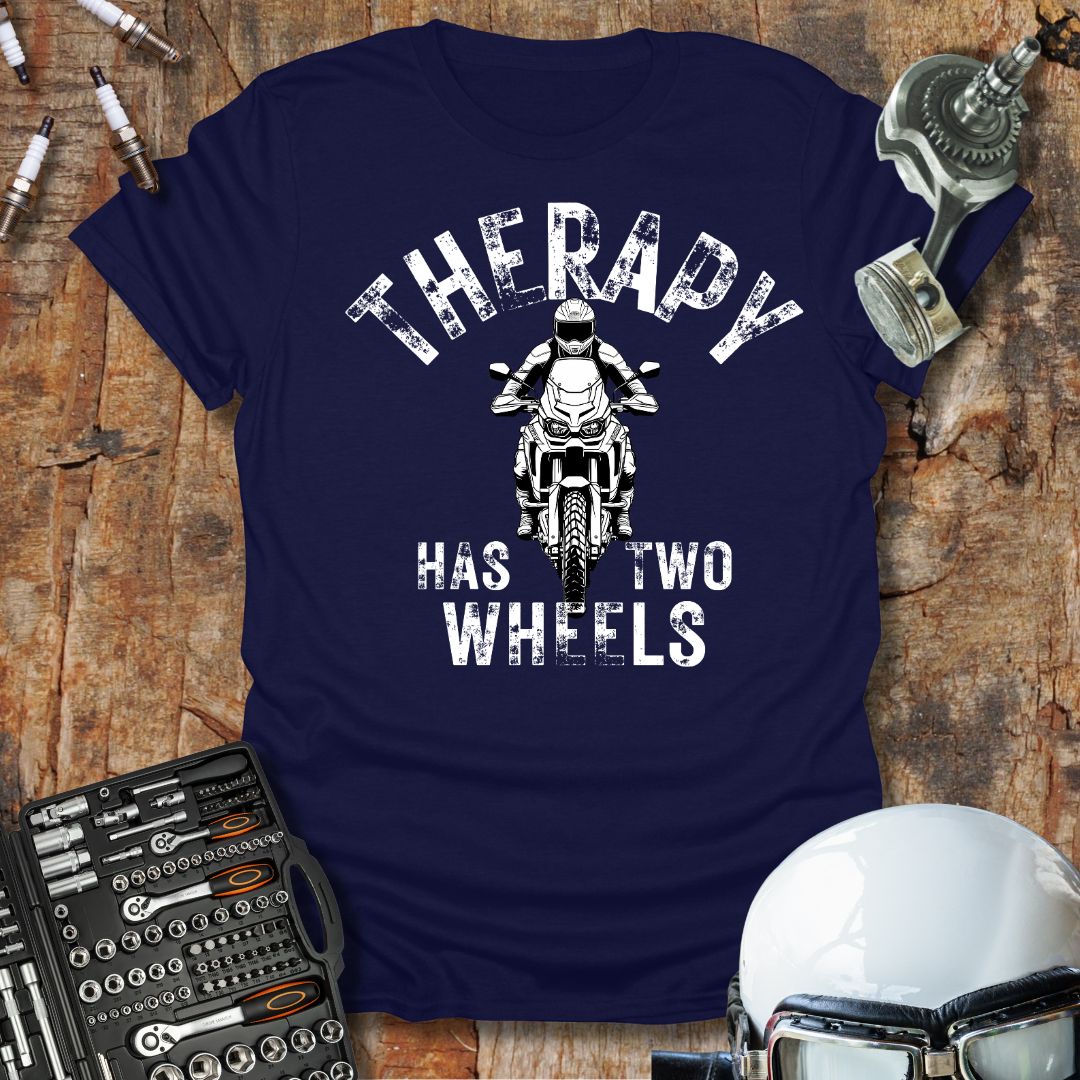 Therapy Has Two Wheels T-Shirt