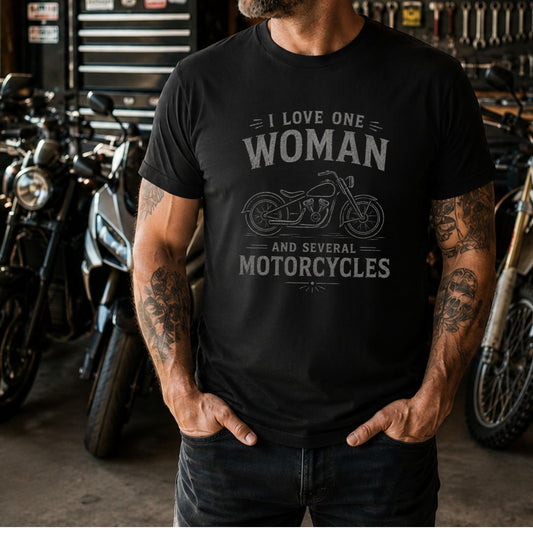 One Woman Several Motorcycles T-Shirt