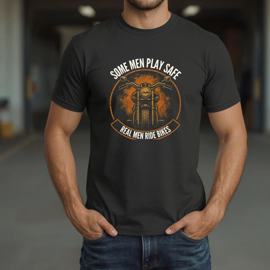 Real Men Ride Bikes T-Shirt