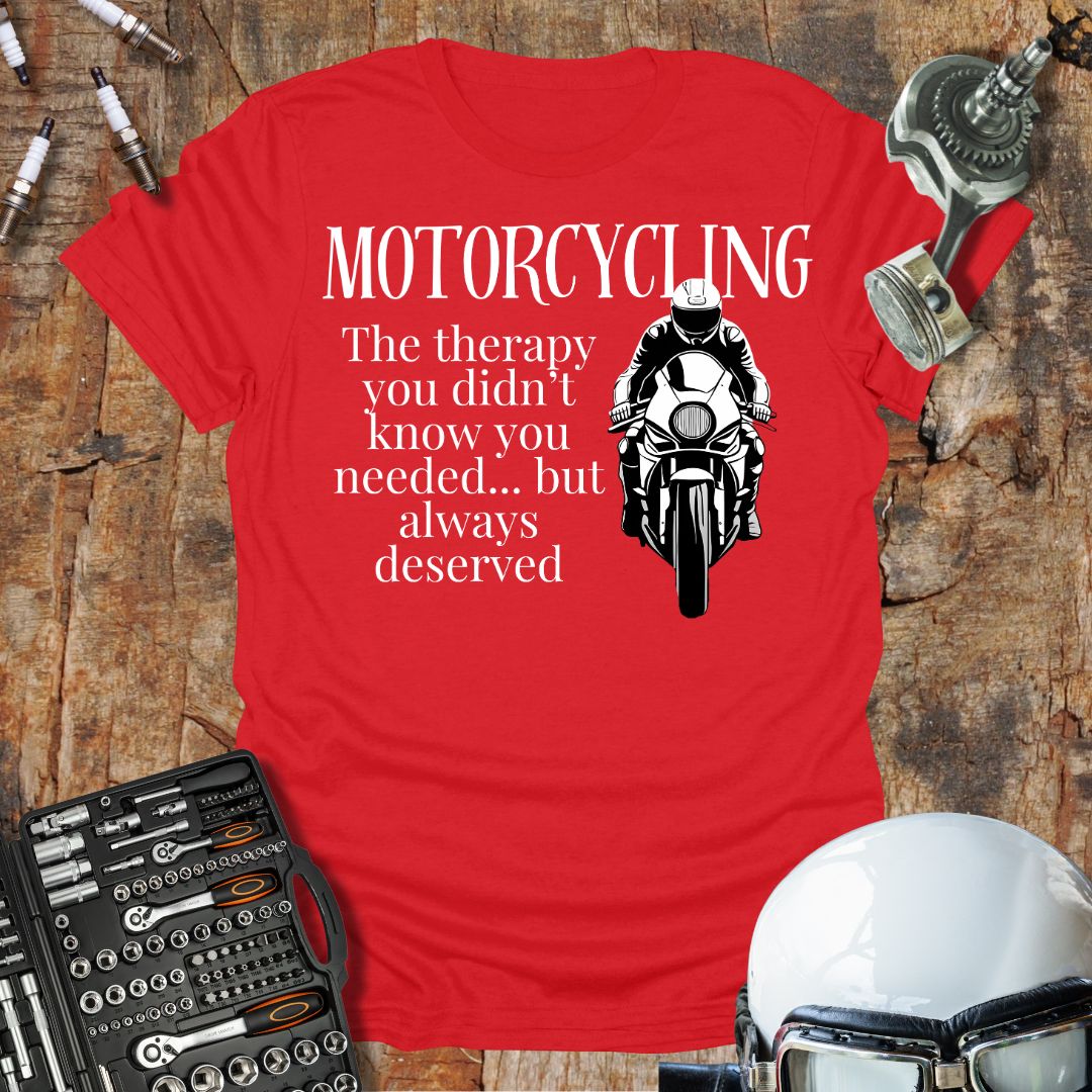 Motorcycling Therapy T-Shirt