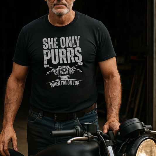 She Only Purrs T-Shirt