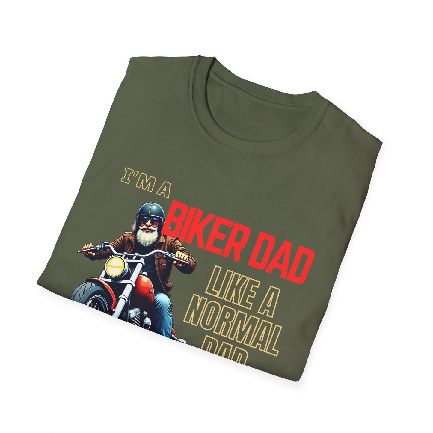 Cool Biker Dad T-Shirt