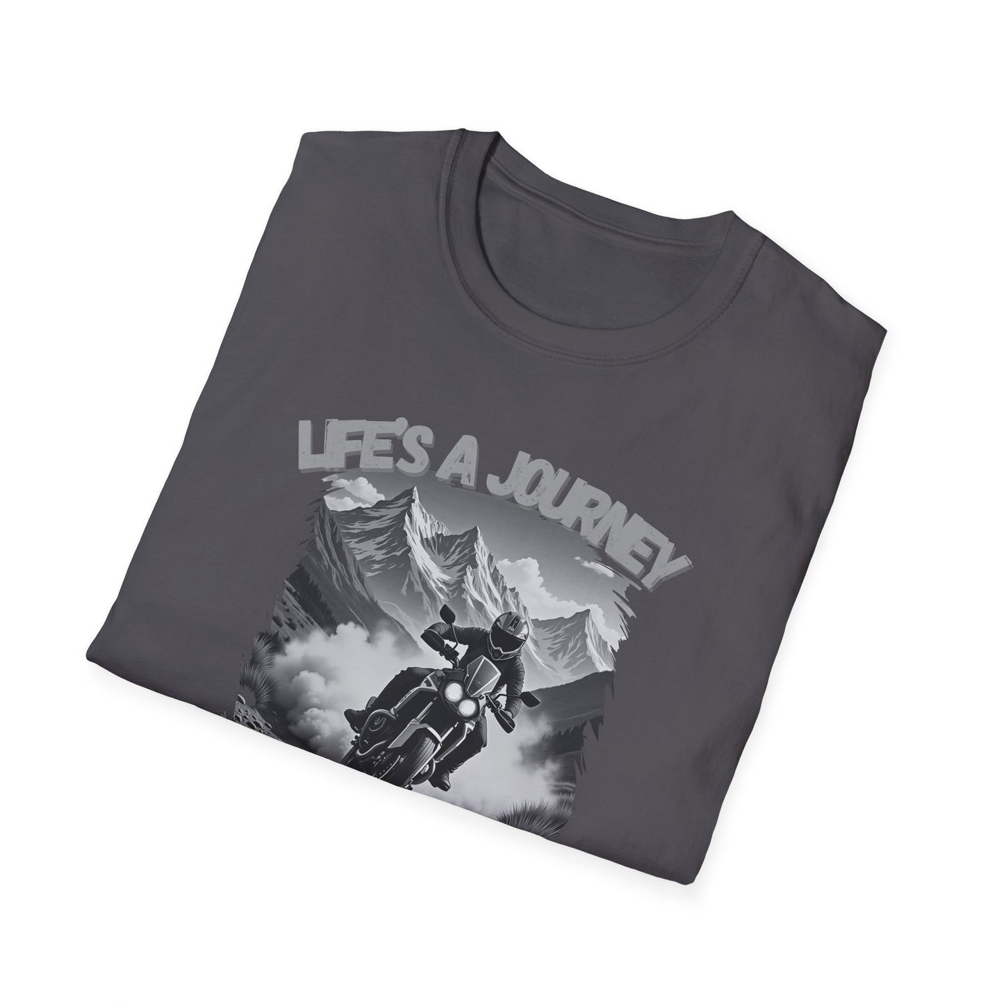 Life Is A Journey b/w T-Shirt