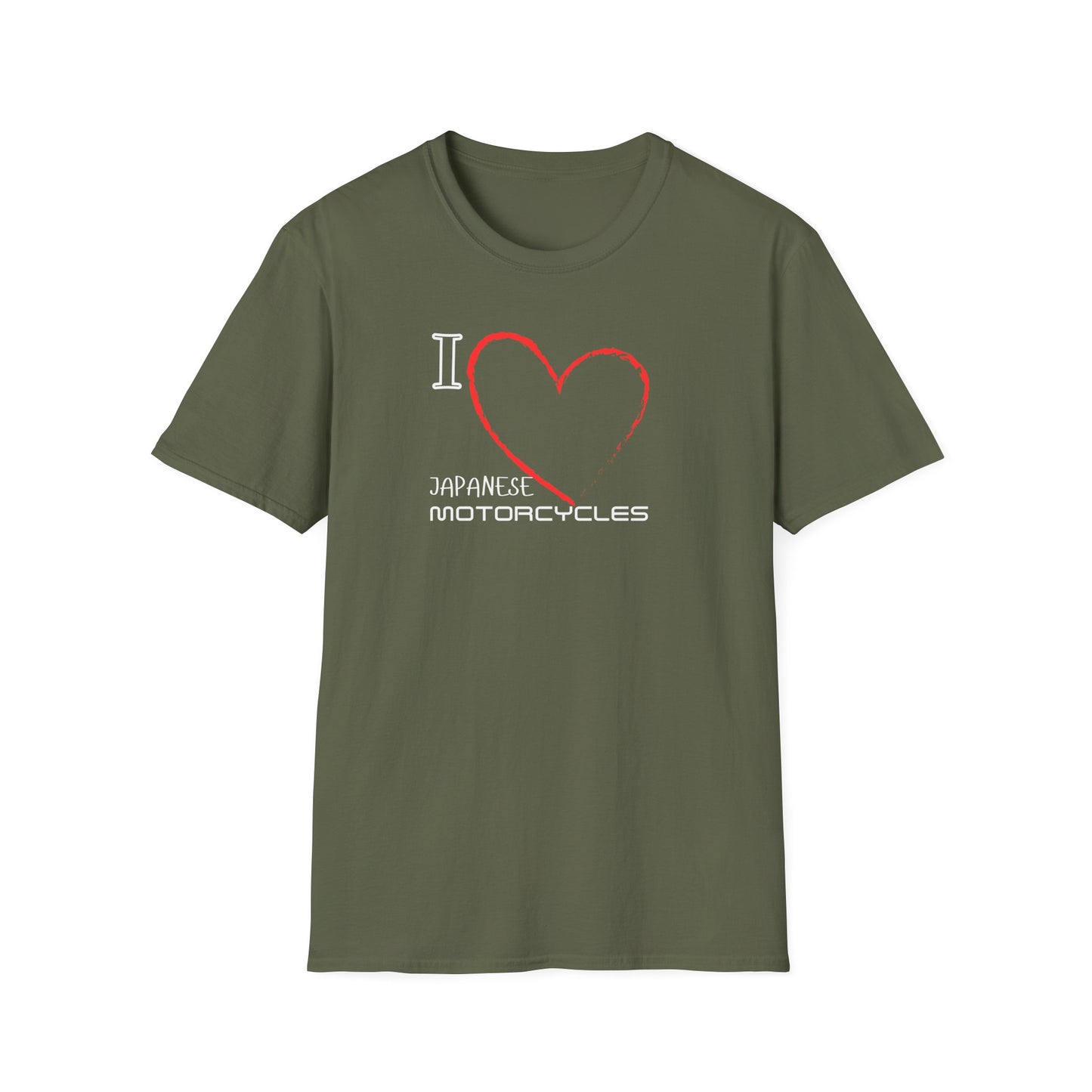 I Love Japanese Motorcycles T-Shirt