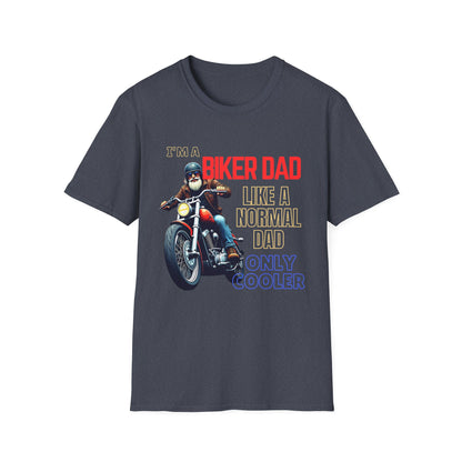 Cool Biker Dad T-Shirt