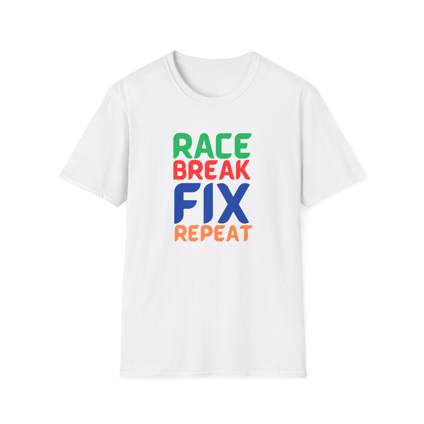 Race Break Fix Repeat T-Shirt