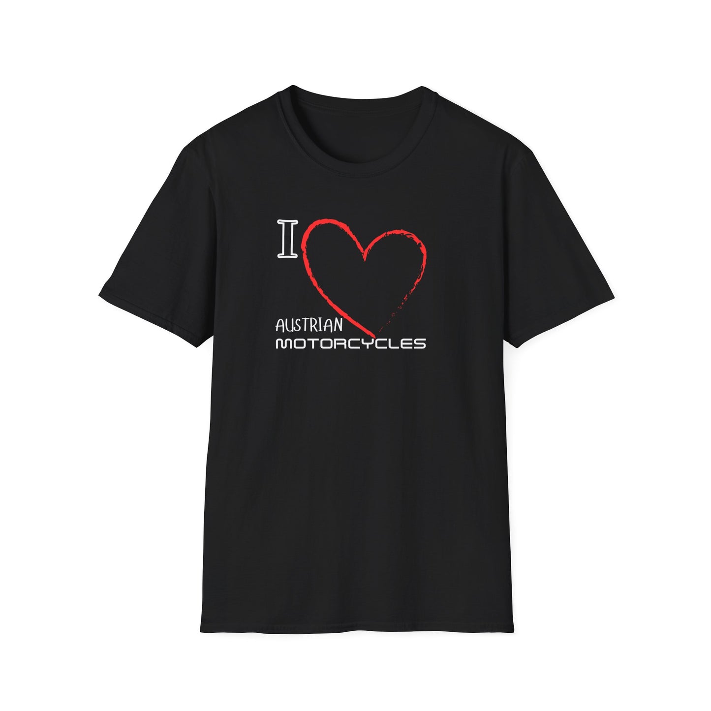 I Love Austrian Motorcycles T-Shirt