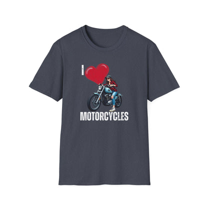 I Love Motorcycles T-Shirt