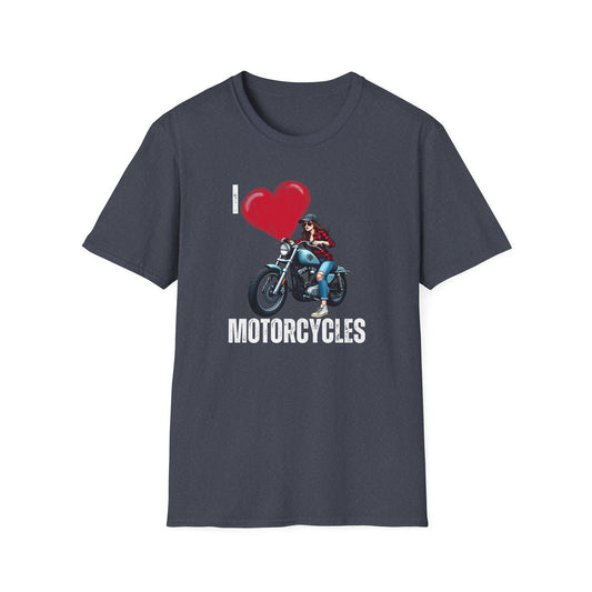 I Love Motorcycles T-Shirt