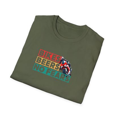 Bikes Beers No Fears T-Shirt