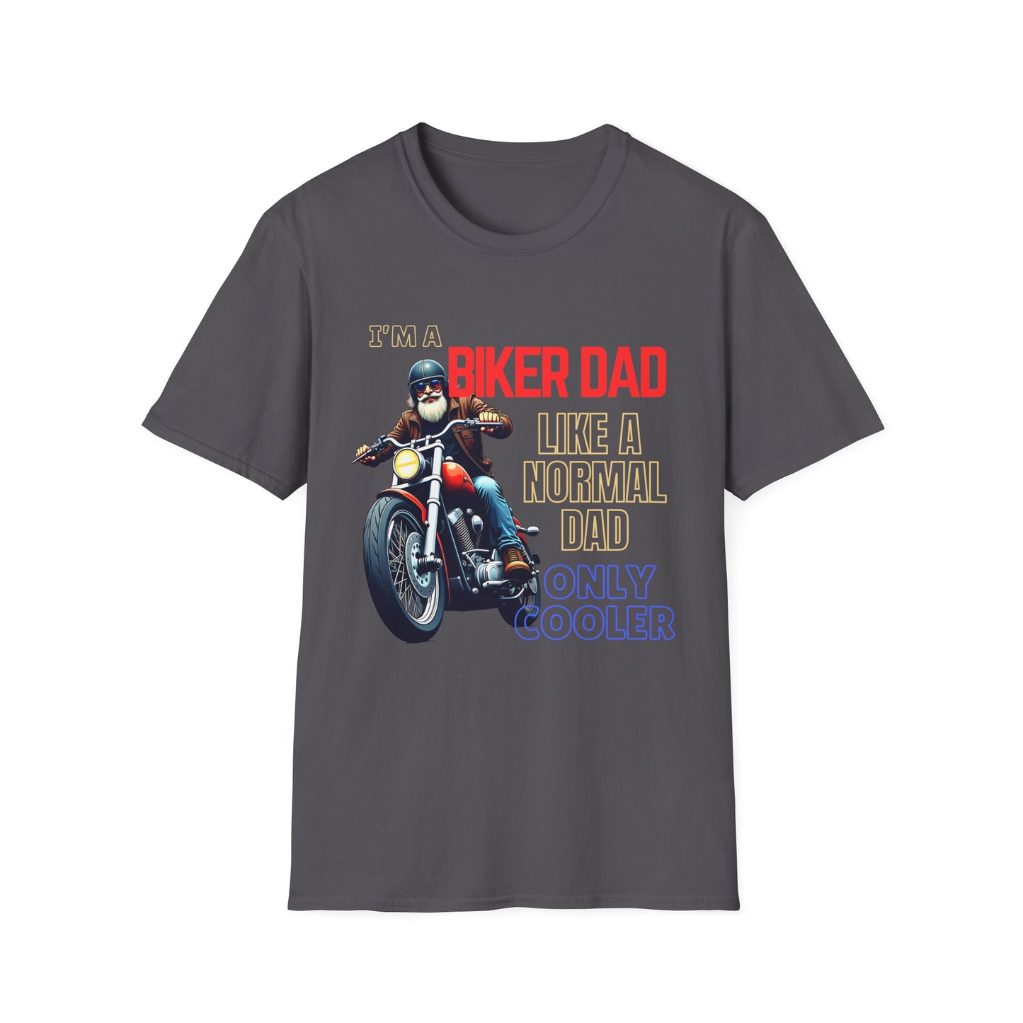 Cool Biker Dad T-Shirt