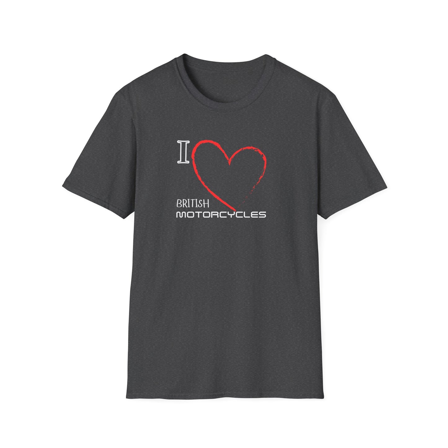 I Love British Motorcycles T-Shirt