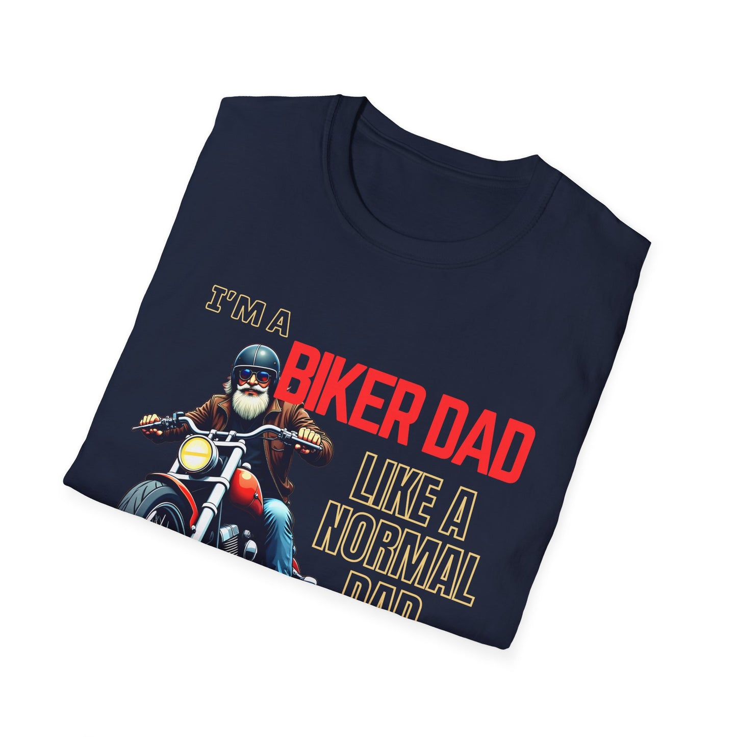 Cool Biker Dad T-Shirt