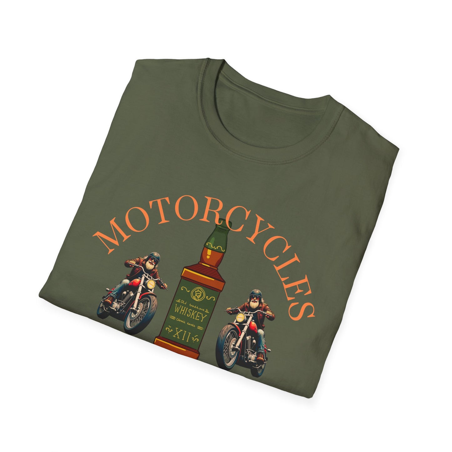 Motorcycles & Malt T-Shirt