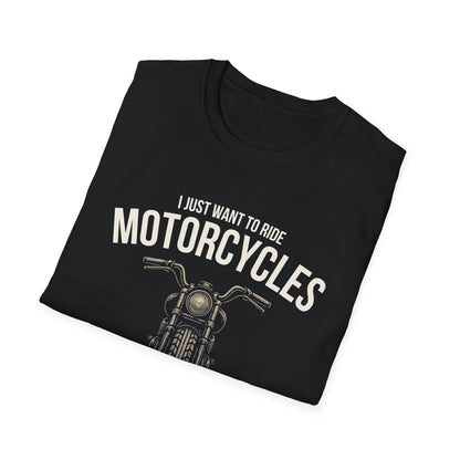Motorcycles & Drink Beer T-Shirt