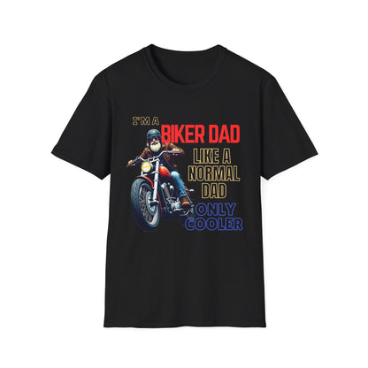 Cool Biker Dad T-Shirt