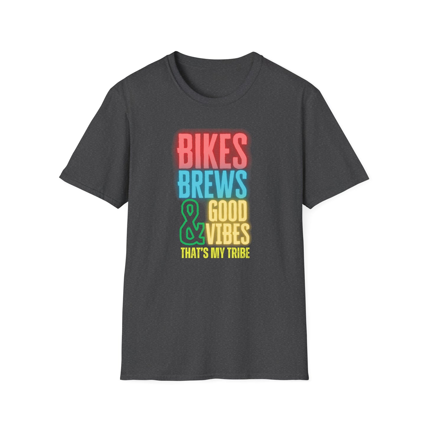 Bikes Brews & Good Vibes T-Shirt