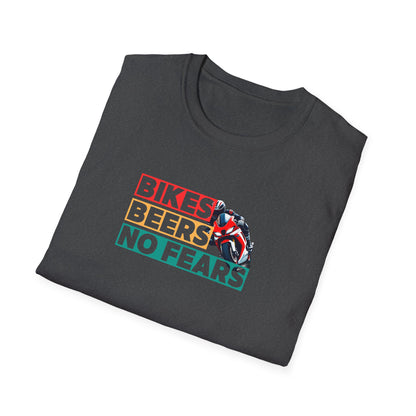 Bikes Beers No Fears T-Shirt