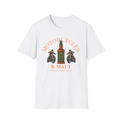 Motorcycles & Malt T-Shirt