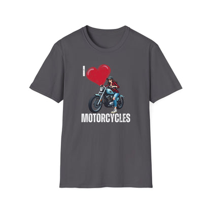 I Love Motorcycles T-Shirt