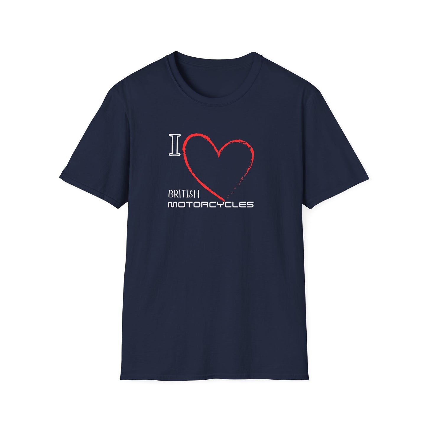 I Love British Motorcycles T-Shirt