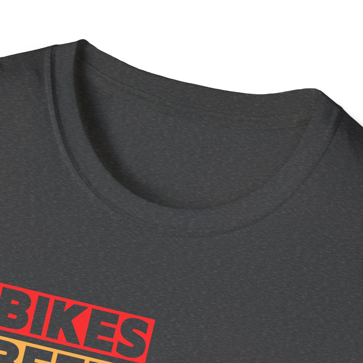 Bikes Beers No Fears (Txt) T-Shirt