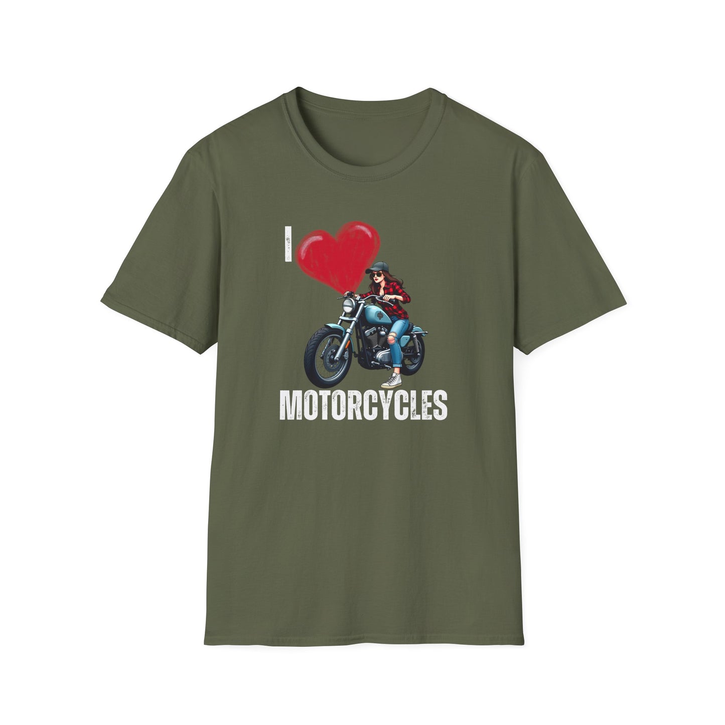 I Love Motorcycles T-Shirt