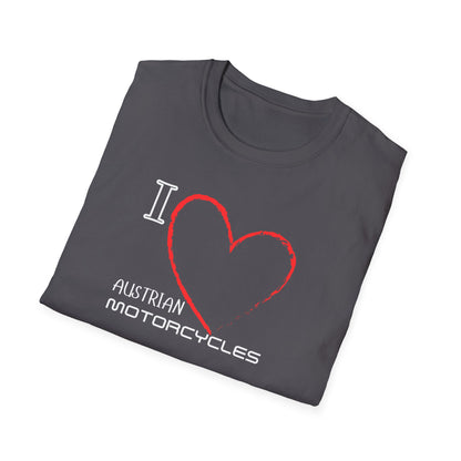 I Love Austrian Motorcycles T-Shirt