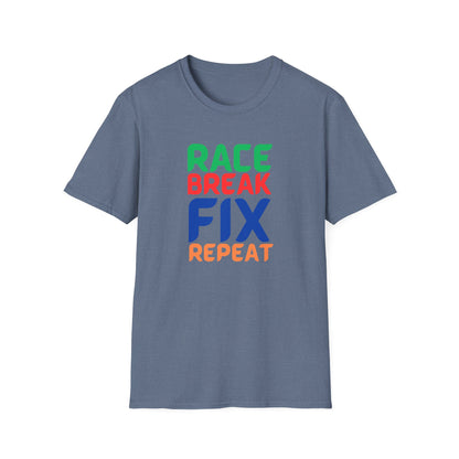 Race Break Fix Repeat T-Shirt