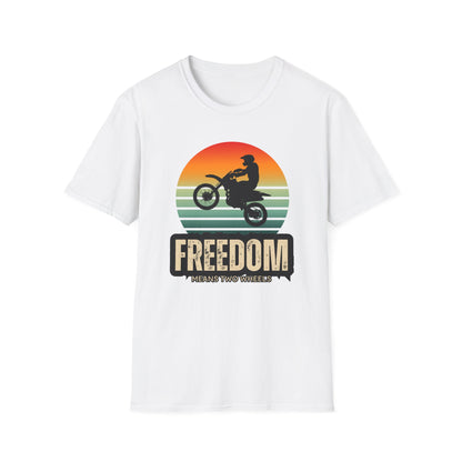 Freedom Means 2 Wheels T-Shirt