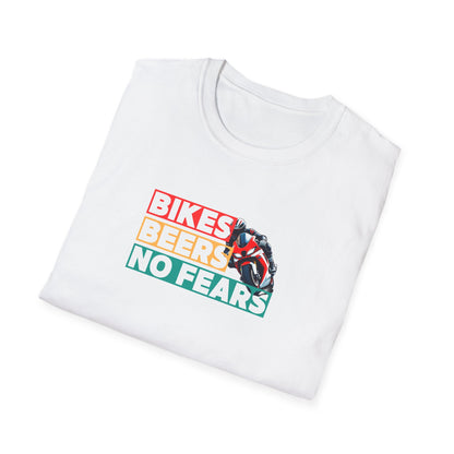 Bikes Beers No Fears T-Shirt