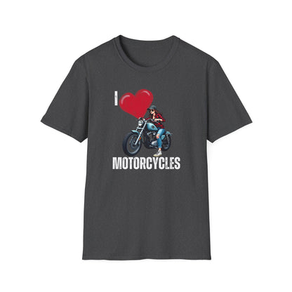 I Love Motorcycles T-Shirt